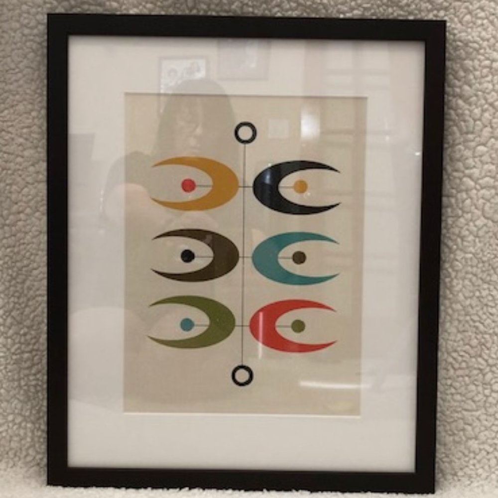 Mid-Century Modern Framed Print